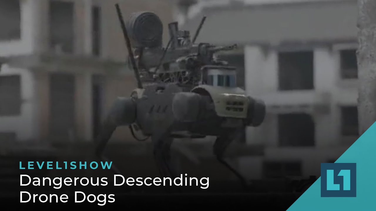The Level1 Show November 4 2022: Dangerous Descending Drone Dogs