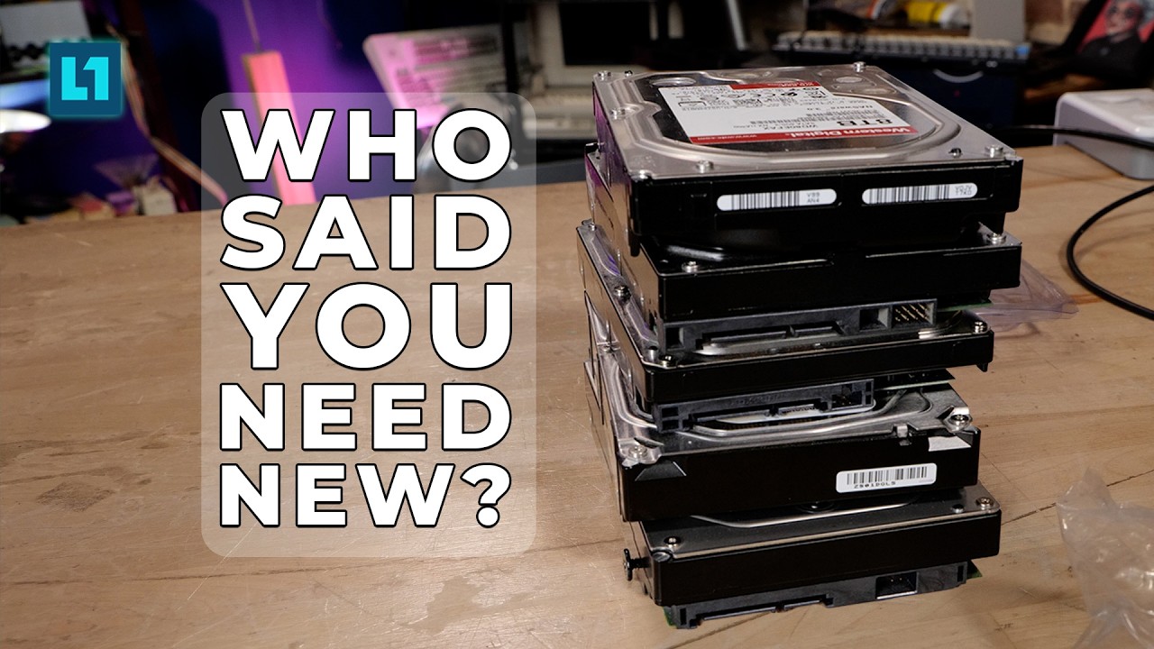 Creating a ZFS Pool of Mismatched Old Storage!