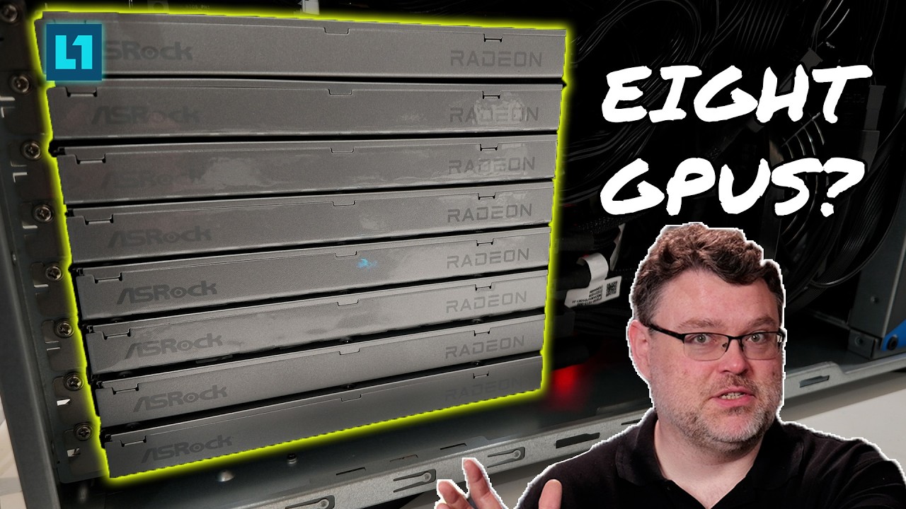 A Server with EIGHT GPUs? ft. ASRock R9600D