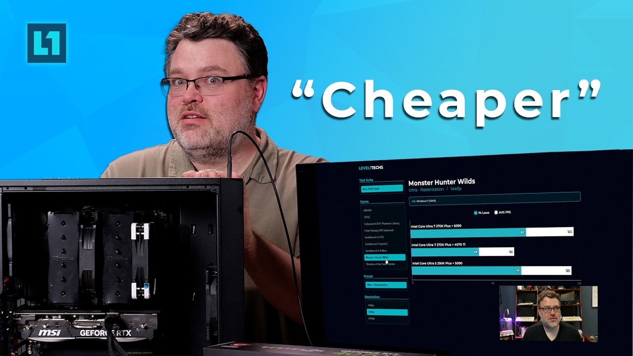 Benchmarking an MSI Build with "Cheaper" Memory, a 4070ti and the i7 Ultra 270k Plus