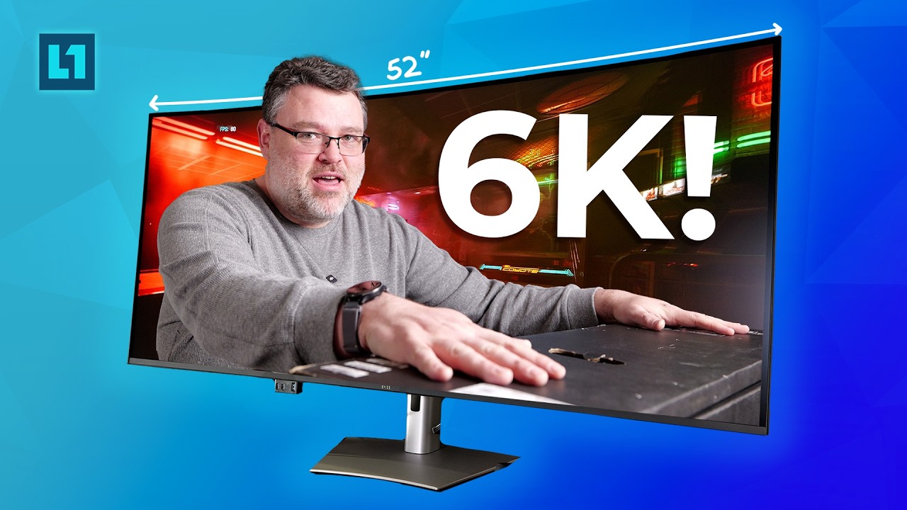 Dell Sent Wendell a New Monitor for the Studio: Dell UltraSharp 52 Thunderbolt Hub Monitor - U5226KW