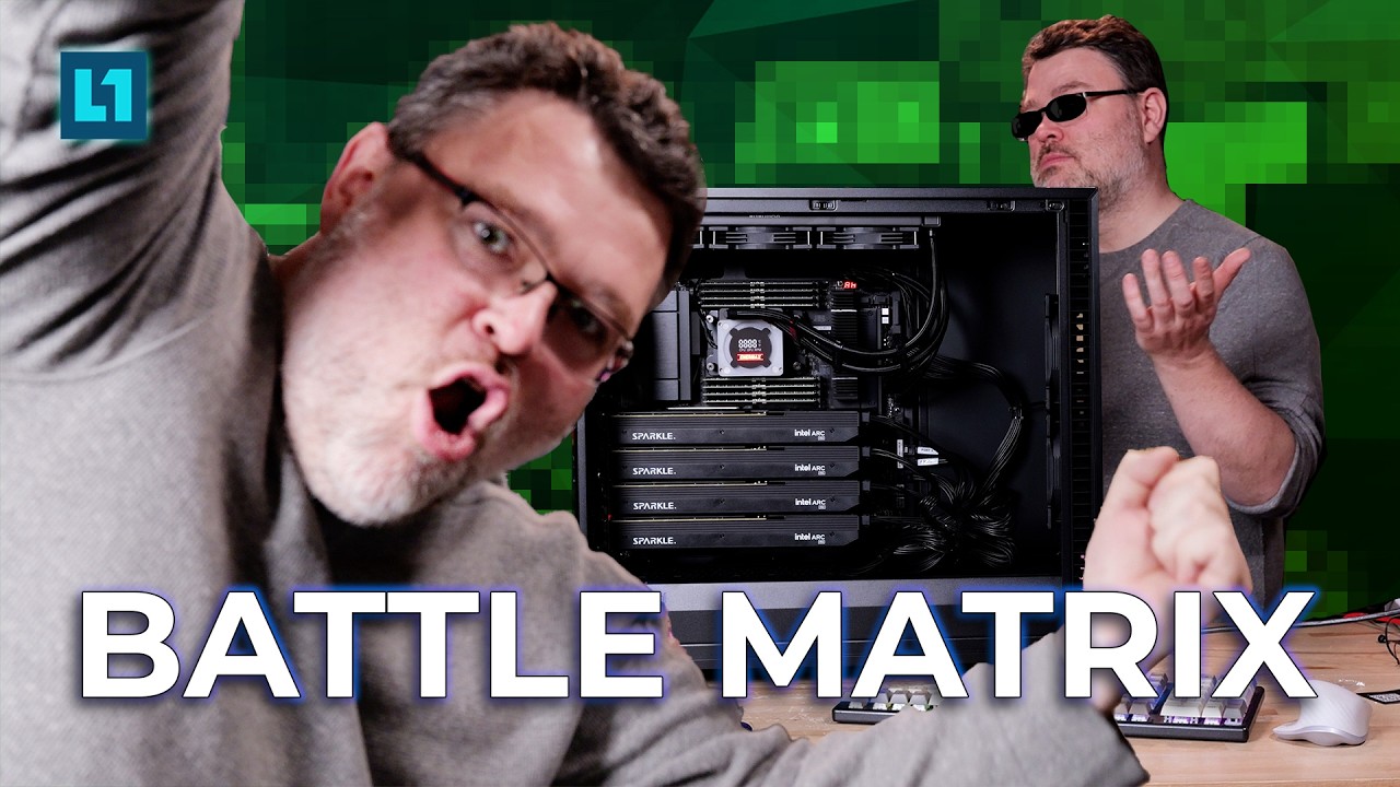 Intel's Battle Matrix Benchmarks and Review