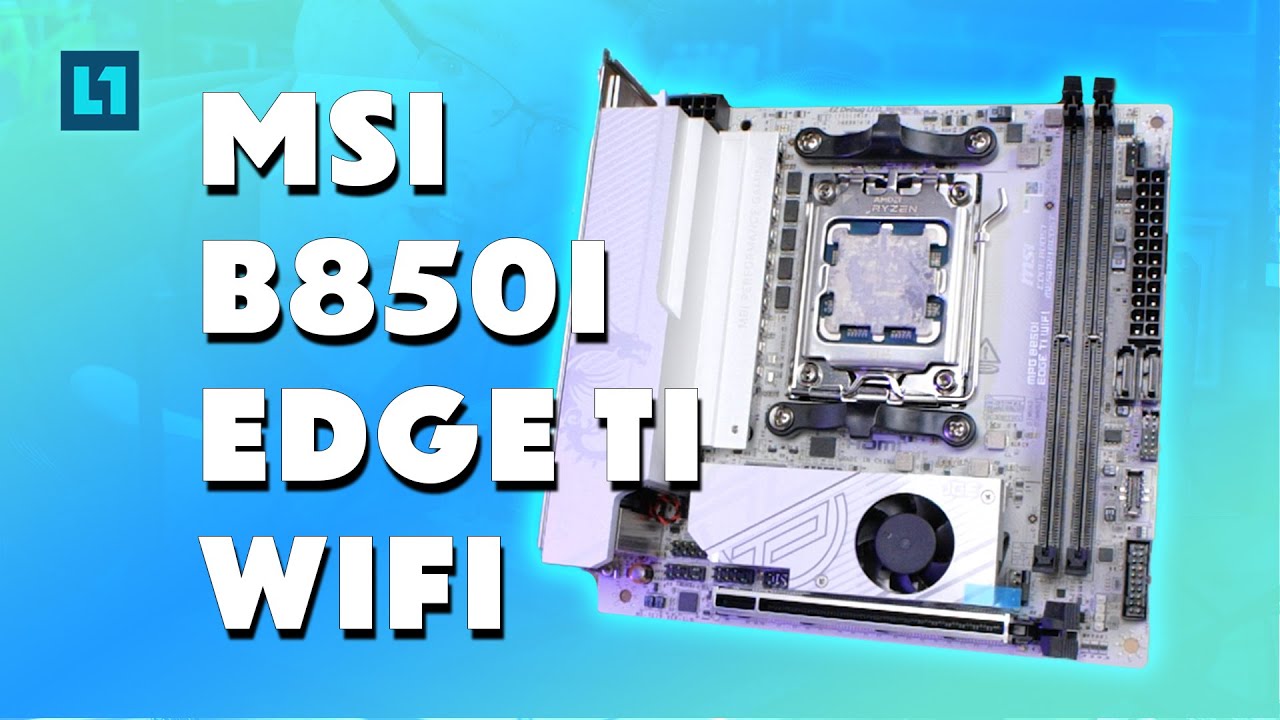 MSI B850I Edge TI WIFI Motherboard Review