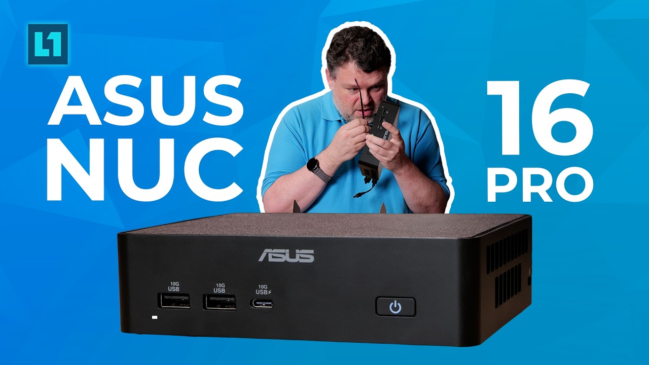 A Panther Lake Mini PC: The Asus Nuc Pro 16 Benchmark and Review