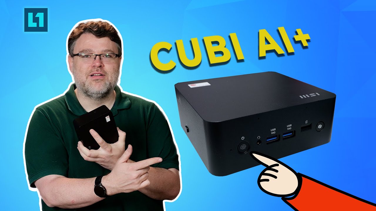 Showcasing the New MSI Cubi NUC AI+ 2mg on the Server Crash Cart!