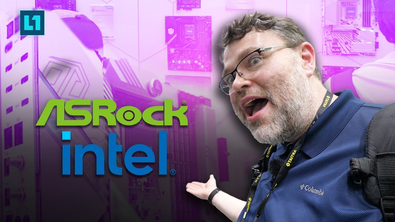 New Intel Motherboards, A770 AI Demos, Arc GPUs, and MORE: Intel @ ASRock's Computex 2024 Booth