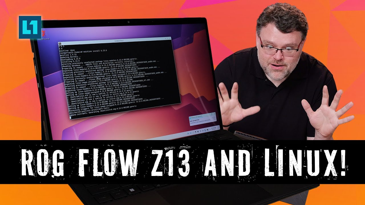 ROG Flow z13 Using Linux!