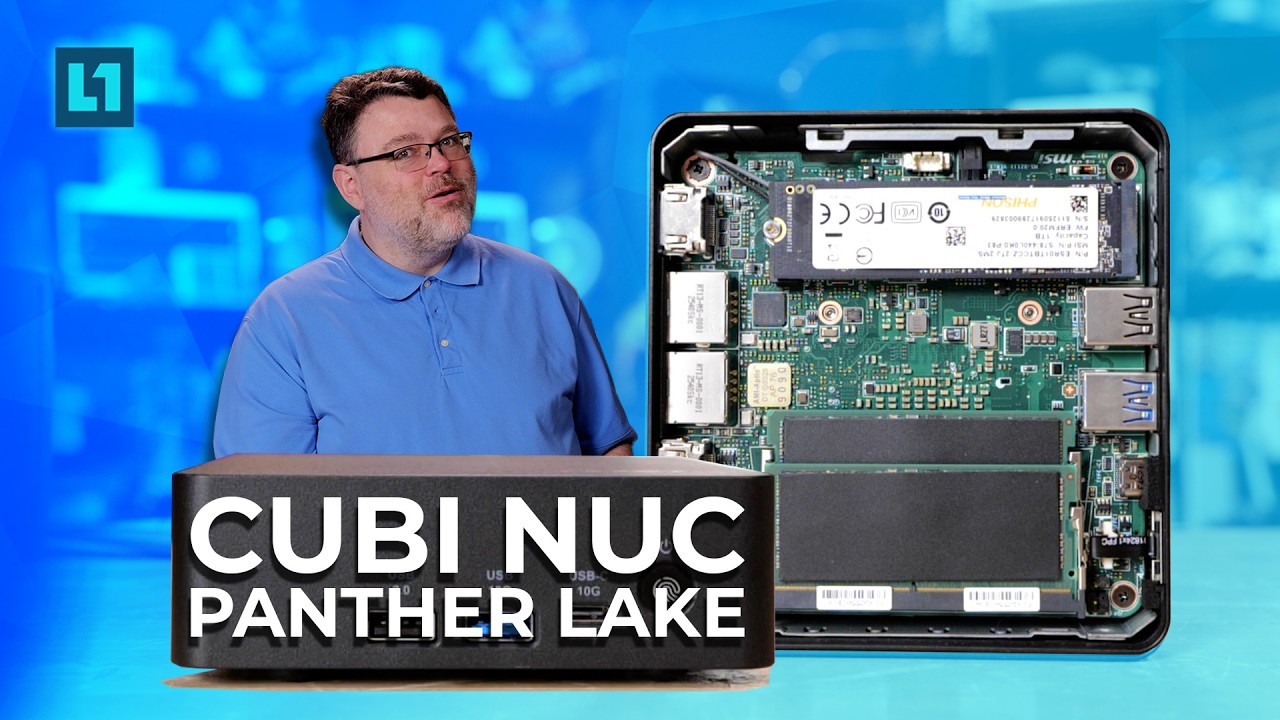 Finally! Panther Lake! A Quick Look at the Cubi NUC AI+ 3MG
