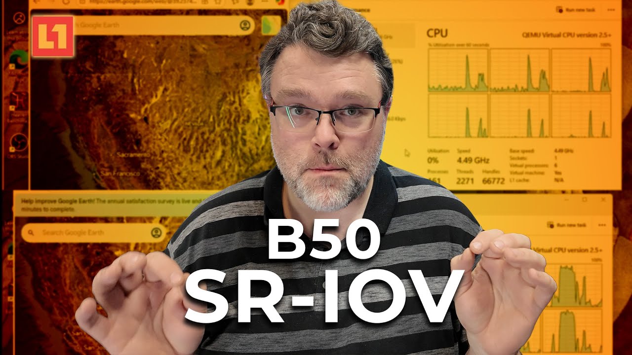 OMG INTEL B50 SR-IOV Linux!