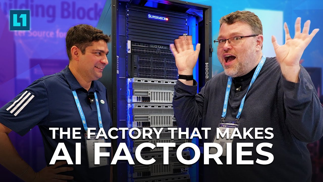 GB300 NVL72 is the AI Factory Making Factory!