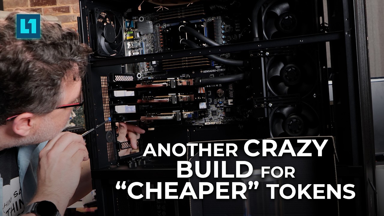 A Business-Level Workstation Build for "Cheaper" AI Tokens. Ft. Silverstone Alta T2 and EPYC 9575F