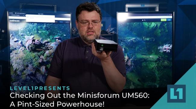 Checking Out the Minisforum UM560: A Pint-Sized Powerhouse! Thumbnail