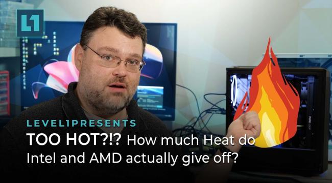 Too Hot? How much Heat Do Intel and AMD Actually give off? Thumbnail