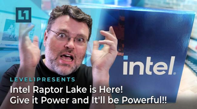 Intel Raptor Lake is Here! Give it Power and It'll be Powerful!! Thumbnail