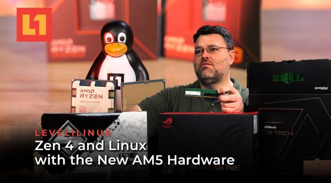 Zen 4 and Linux with the New AM5 Hardware Thumbnail