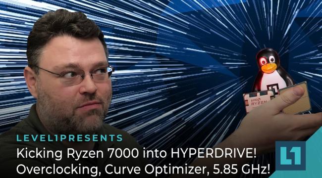 Kicking Ryzen 7000 into HYPERDRIVE! Overclocking, Curve Optimizer, 5.85 GHz! Thumbnail