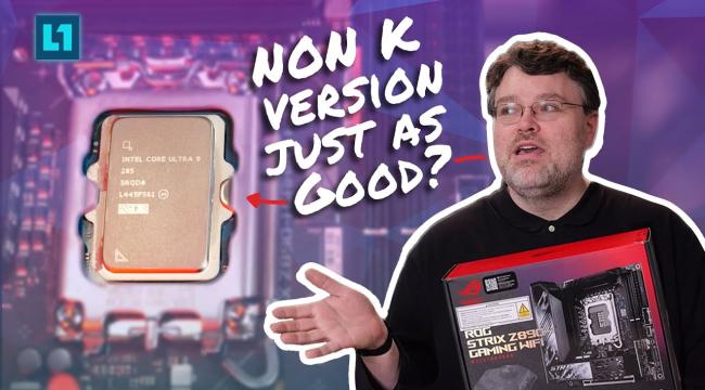 Overclocking the 285 non k Intel Ultra 9 w/ the ROG STRIX Z890-I Gaming Wifi Motherboard Thumbnail