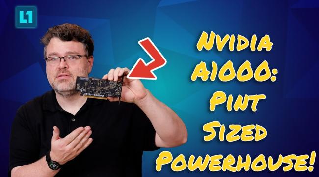 Nvidia A1000: This Teensy Tiny GPU Packs A Punch for AI and Business Apps Thumbnail
