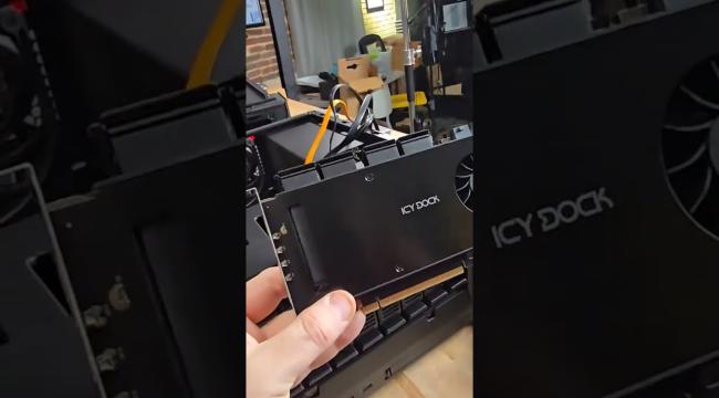 Silverstone uATX plus IcyDock plus Epyc Am5 FTW Thumbnail