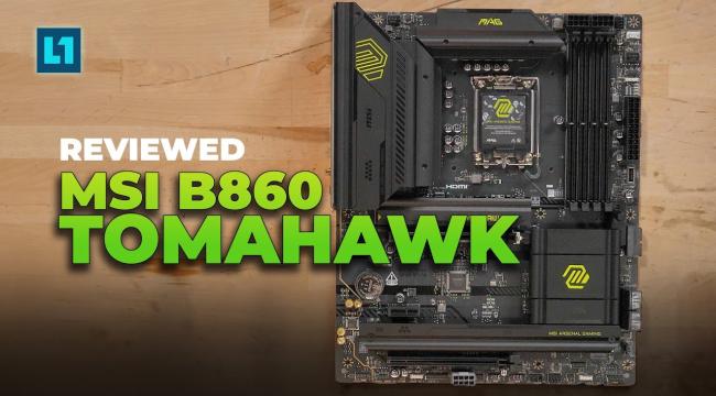 Tomahawk B860 Motherboard Review and Intel Software Update Thumbnail