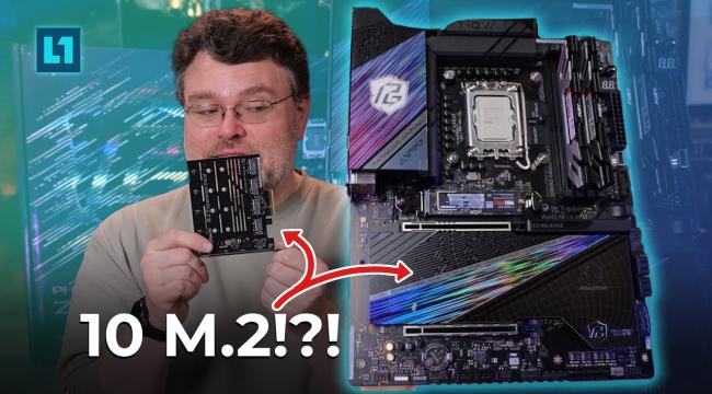 Up to 10 M.2 in the Phantom Gaming Z890 Wifi 7 Nova Thumbnail
