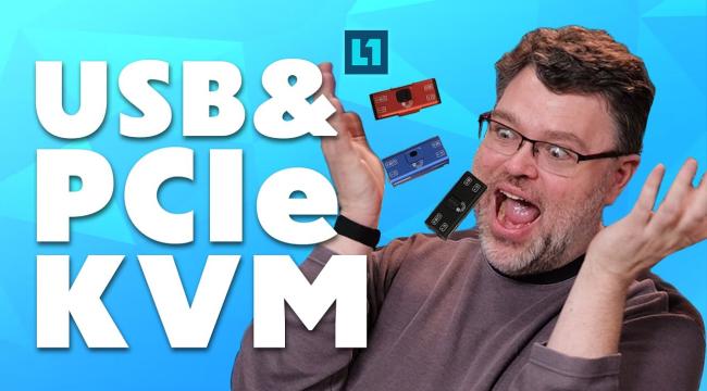 A USB KVM and a PCIe KVM to go along with your Nano KVM Thumbnail