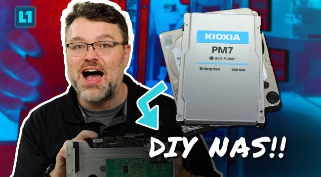 Trash to Treasure? A 25 gig NAS DIY Thumbnail