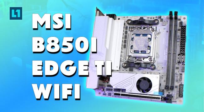MSI B850I Edge TI WIFI Motherboard Review Thumbnail
