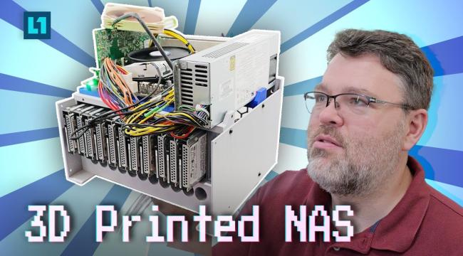 A NAS with a No Name Motherboard, Mounted in a 3D Printed Case?! Thumbnail