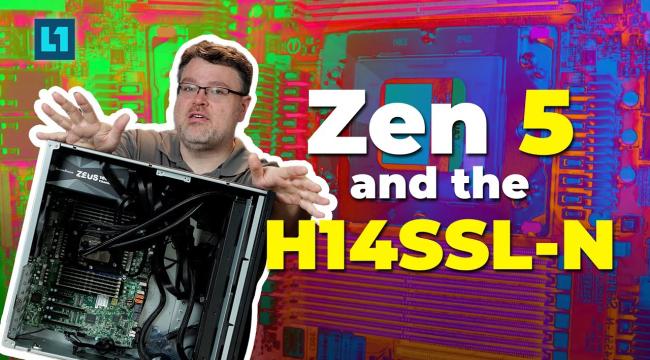Supermicro's H14SSL-N Motherboard Review and Build Thumbnail