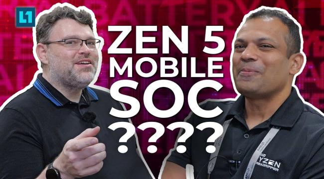 Zen5 Mobile SoC: Chat about Sleep, and Voltage towards Long Mobile Battery Life Thumbnail