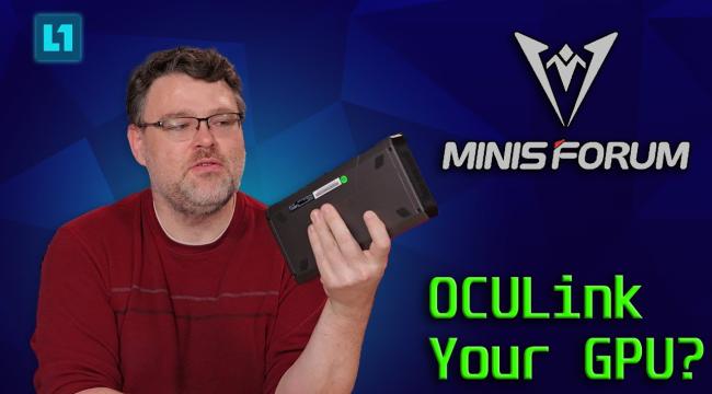 Checking Out Minisforum's MGA 1 OCULink GPU Dock Thumbnail