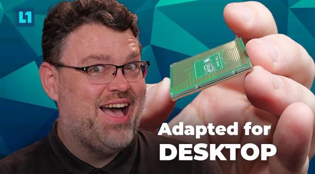 Mobile CPU with a built in Desktop Chipset Adapter Thumbnail