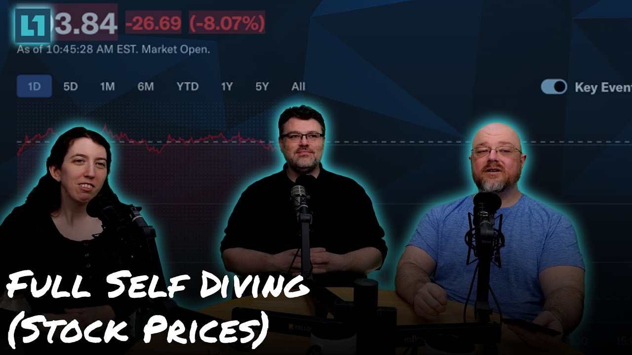 The Level1 Show March 5th 2025: Full Self Diving (Stock Prices) Thumbnail